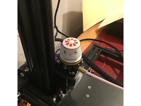 r2 extruder knob adapter cr-10 ender 3 star wars 3d print model - Mito3D