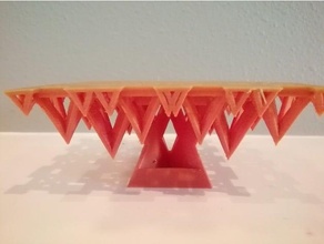 fractal Sabonete suporte openscad 3d print model - Mito3D
