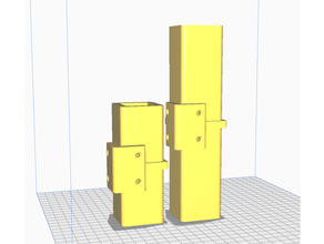 impresora recinto carencia mesa pierna acoplador remezclar 3d print model - Mito3D