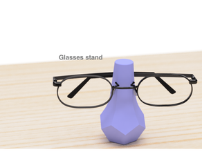 Gözlük ayakta durmak 3d print model - Mito3D