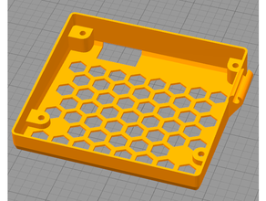 lcd örtmek bal peteği 3d print model - Mito3D