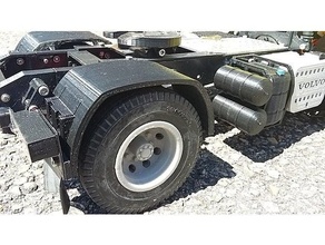 rc camion 1 14 arrière jante double pneus 3d print model - Mito3D