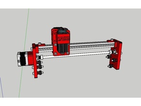 melhoria cnc laser excêntrico espaçador corte 3d print model - Mito3D