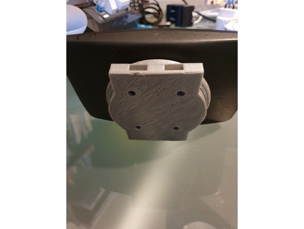 tomtom adapter garmin support mount 3D print model - Mito3D