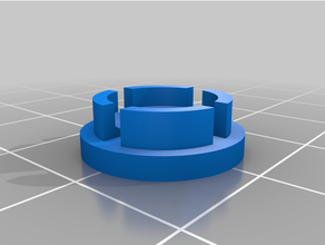 cap plugging kickstand hole 3d print model - Mito3D