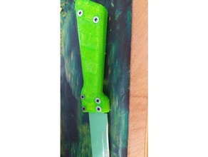 handle knife 3d print model - Mito3D
