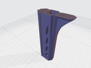 large barrel nerf hammershot 3d print model - Mito3D