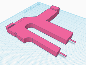 flashforge localizador vidro cama monte impressora 3d print model - Mito3D