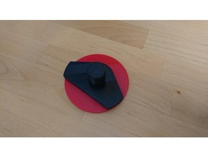 tesla model3 magnetic jack pad wit case model 3 3d print model - Mito3D