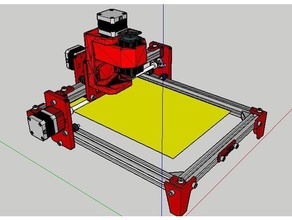 lesen Beschreibung Aktualisierung cnc Laser Achse 3d print model - Mito3D