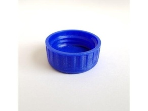 pco 1881 pet bottle cap grip bottlecap household thread threaded 3d print model - Mito3D