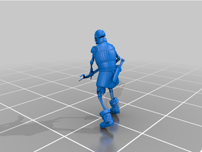 non morti tema pubblicazione livello 1 3 dnd miniatura scheletro scheletri guerriero zombie 3d print model - Mito3D
