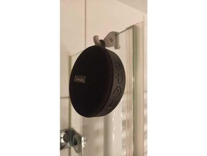 shower hook towel bluetooth speaker 3d print model - Mito3D