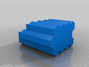 rows 3d print model - Mito3D
