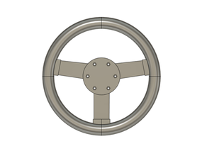 steering wheel car diy sim racing driving simulator simracing steeringwheel 3d print model - Mito3D