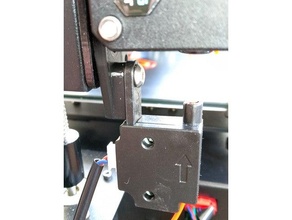 anycubic i3 mega filament sensor adapter bmg extruders extruder 3d print model - Mito3D
