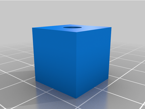 cubique lumière fermer clé cube Sécurité 3d print model - Mito3D