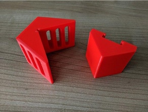 köşe kelepçe pedler Norma kraft kelepçeler 3d print model - Mito3D