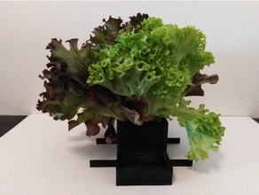 small plant pot rabbit 3d print model - Mito3D