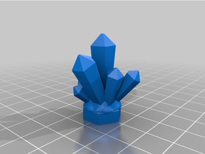 crystal cluster prusa i3 z-axis 3d print model - Mito3D