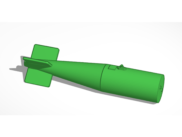 1 32 Gelb Sonne thermonuklear Bombe 132 atomar Großbritannien britisch Modell nuklear Kern Nuke Rahmen 3D print model - Mito3D