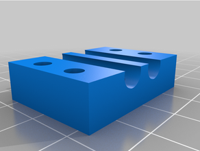 fissa cavi scrivania 3d print model - Mito3D