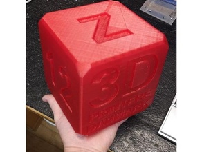 cube competition 200 gram customizer challenge 3d print model - Mito3D