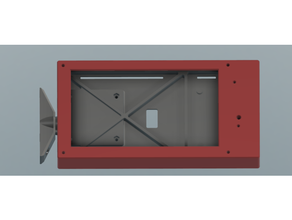 clone paneldue 7 housing 2020 extrusion mounted swivel 3d print model - Mito3D