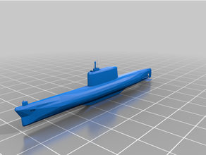 russo subsuperfície marinha moderno 3d print model - Mito3D