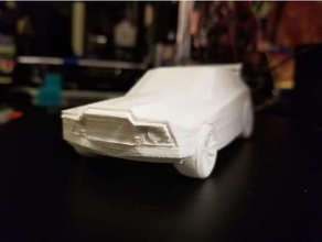 cohete liga fennec coche 3d print model - Mito3D