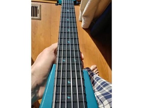 agitarsi marcatori solstie's chitarra 3d print model - Mito3D