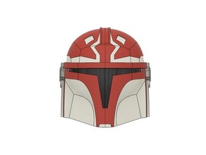 mandaloriano + clone guerras inspirado capacete cavaleiro cosplay Guerra Estrelas Estrela 3d print model - Mito3D