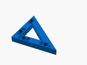 magnético base 2x2 triángulo forja 20 compatible dnd losas calabozo mazmorras dragones miniaturas pionero rpg mesa terreno 3d print model - Mito3D