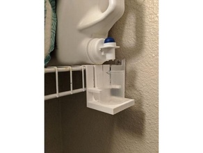 çamaşır Fincan Kulp destek 3d print model - Mito3D