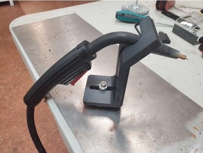 mig gun holder engineering toolbox tool welding workshop 3d print model - Mito3D