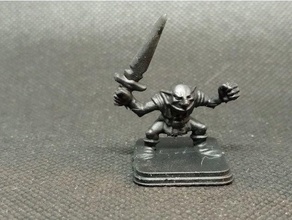 heroquest goblin sword 3d print model - Mito3D