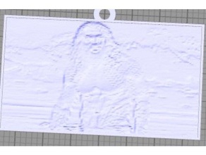 agua hombre jason personalizado litofano promoción Arte 3d print model - Mito3D