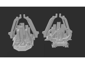 Necron tahtlar 40 gubbins taht Warhammer 3d print model - Mito3D
