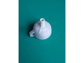 flask funnel entonnoir flasque 3d print model - Mito3D