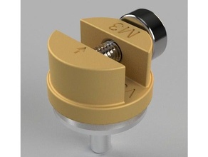 spécimen titulaire soutien norme 125 mm bout balayage électron microscopes sem 3d print model - Mito3D
