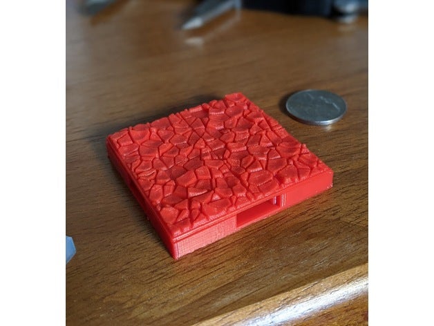 forja aberta 2x2 rachado lava telha dnd masmorras dragões 3D print model - Mito3D