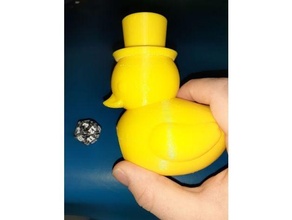 rubber ducky dice tower dnd duck 3d print model - Mito3D