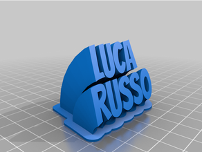 Luca personnalisé 3d print model - Mito3D