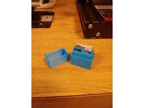 micro SD cartão caso bainha tpu 3d print model - Mito3D