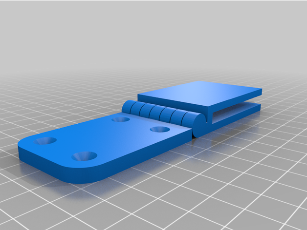 u-shaped hinge 3D print model - Mito3D