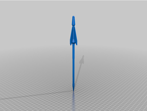 code geass gloucester lance pen 3d print model - Mito3D