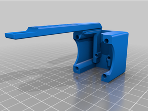 Carlz cr 10s filamento guia + sensor suporte 10 crialidade melhoria 3d print model - Mito3D