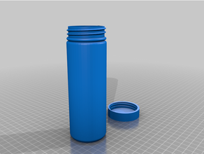 bouteille fils nettoyage personnalisé 3d print model - Mito3D