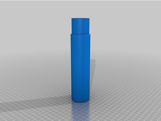 ventilated toothbrush tube 3D print model - Mito3D