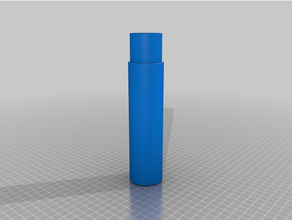 ventilated toothbrush tube 3d print model - Mito3D